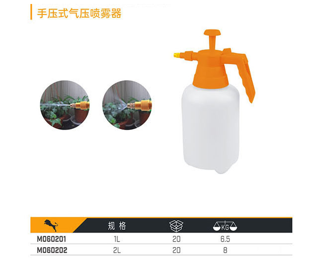 M060201 M060202 手壓式氣壓噴霧器