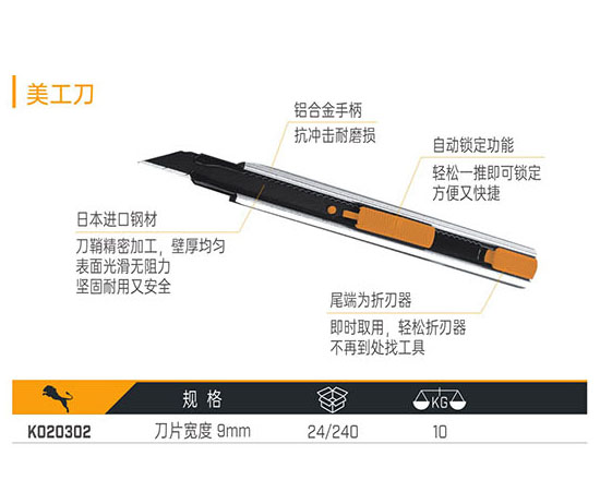 K020302 美工刀