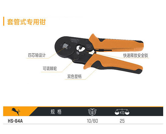 HS-64A 套管式專用鉗