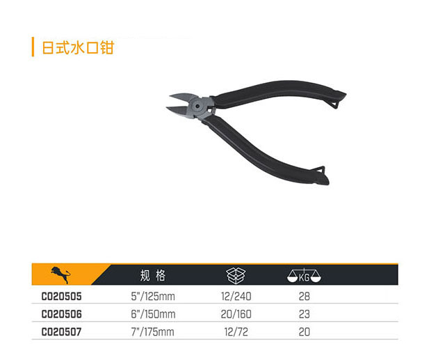 C020505 C020506 C020507 日式水口鉗