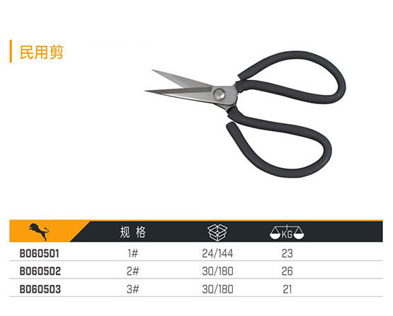 B060501 B060502 B060503 民用剪