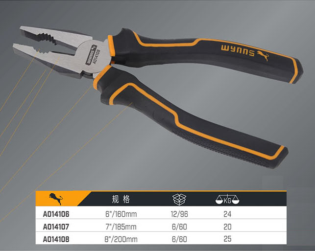 A014106 A014107 A014108 德式鋼絲鉗