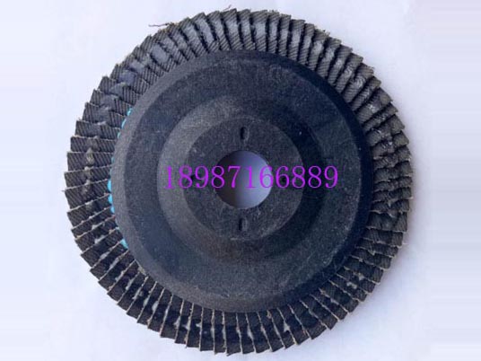 力派塑蓋平面砂布輪100mm