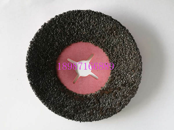 紅鋼紙磨片150mm