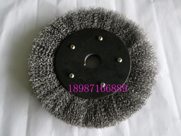 平型鋼絲輪黑250mm