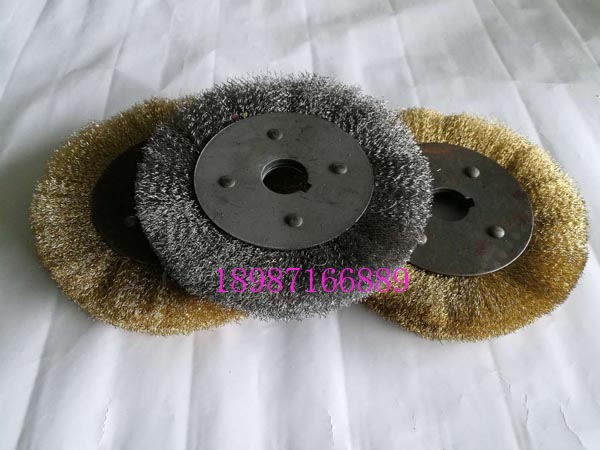 平型鋼絲輪黑黃200mm