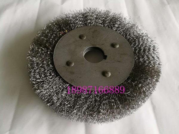 平型鋼絲輪黑200mm