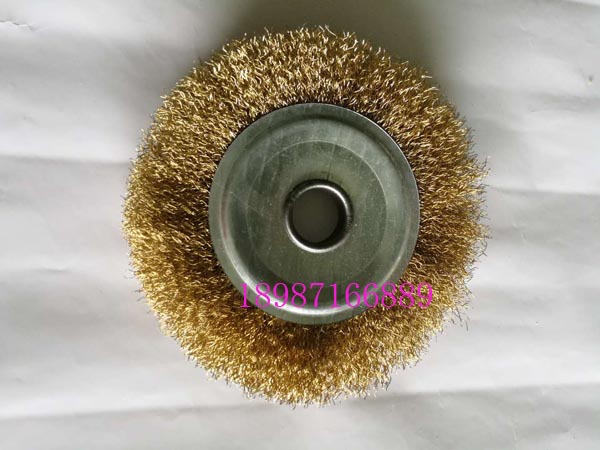 平型鋼絲輪黃150mm