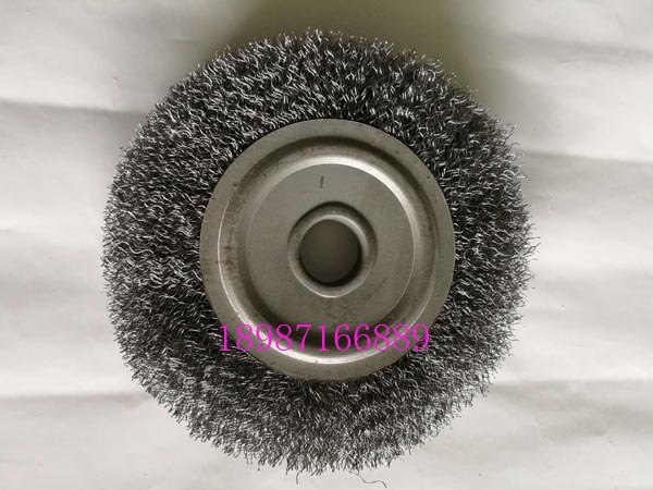 平型鋼絲輪黑150mm