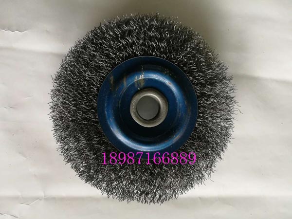 平型鋼絲輪黑125mm