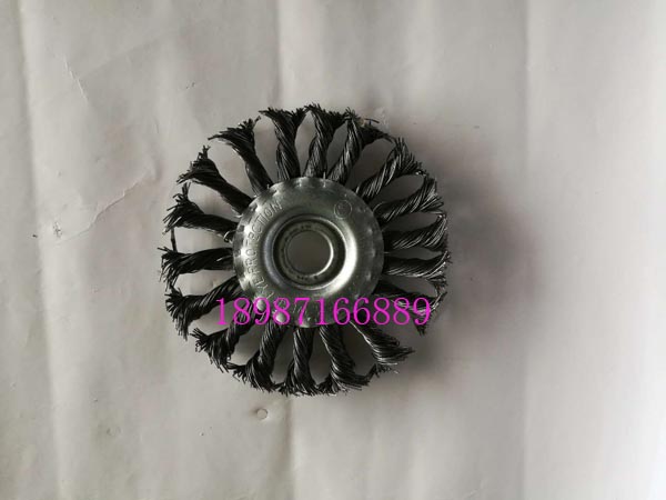 平型扭絲鋼絲輪125mm