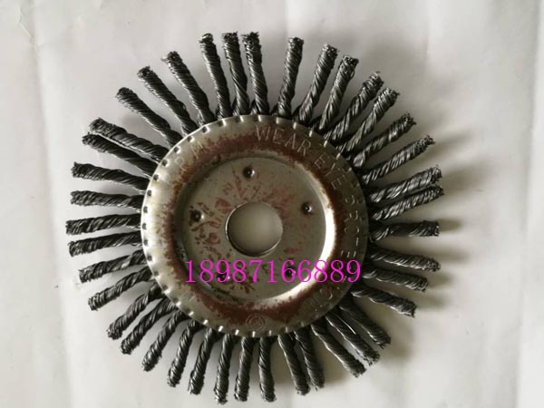 平型扭絲直鋼絲輪150mm