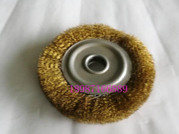 平型銅絲輪150mm