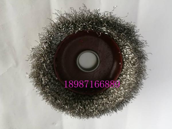 碗型不銹鋼絲輪180mm