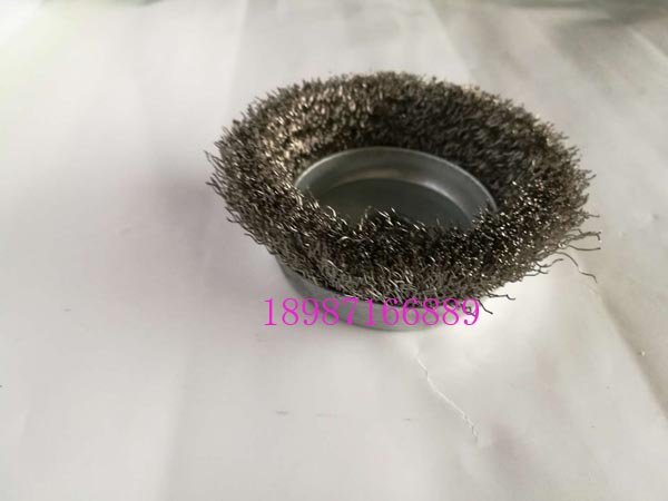 碗型不銹鋼絲輪100mm