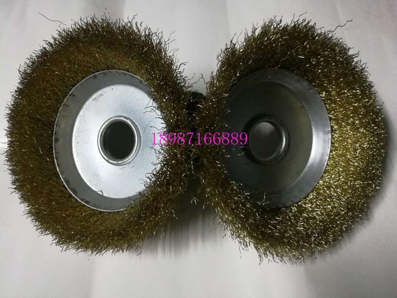 碗型鋼絲輪大黃180mm