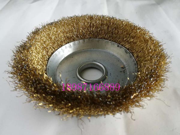 碗型鋼絲輪黃180mm