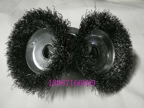 碗型鋼絲輪黑125mm