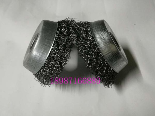 碗型鋼絲輪中黑125mm