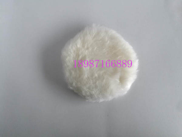 帶繩羊毛球100mm