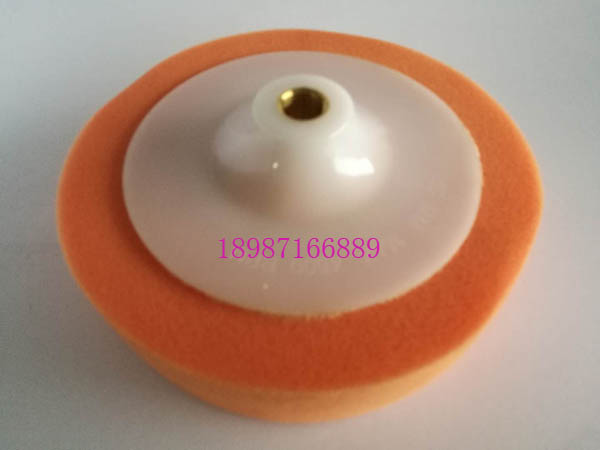 海棉帶吸頭拋光輪180mm