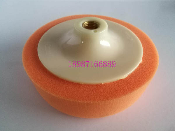 海棉帶吸頭拋光輪150mm