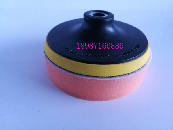海棉拋光輪，吸頭150mm