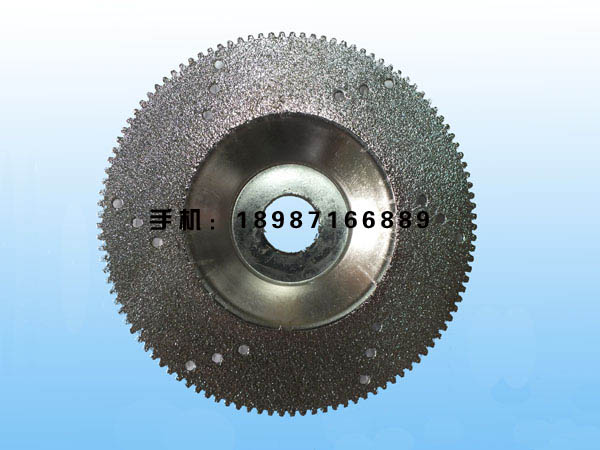 碗形帶齒磨片